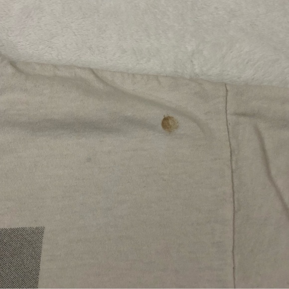 RARE Vintage 1991 Painted Lady James Dean Hollywood White Tee Shirt Mens XL. - Picture 7 of 12